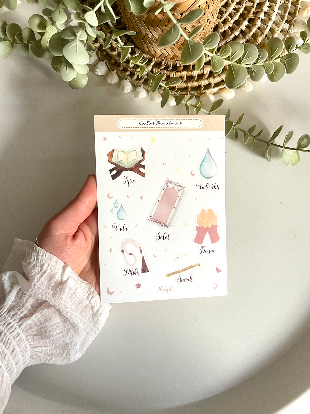 Stickers Routine Musulmane