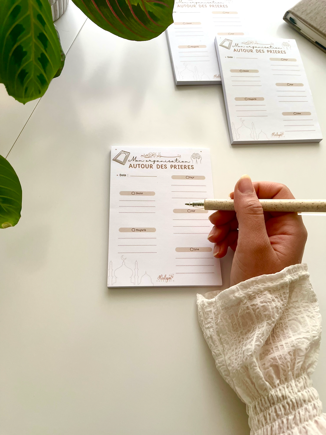 Planificateur Quotidien autour de la prière